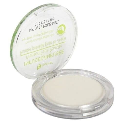 b.pure Green Tea Infused Pressed Face Powder:    0.17oz/4.8gm (Pure Makeup)