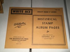 New Package of White Ace Pages 1979 US Air Mail Singles A-12