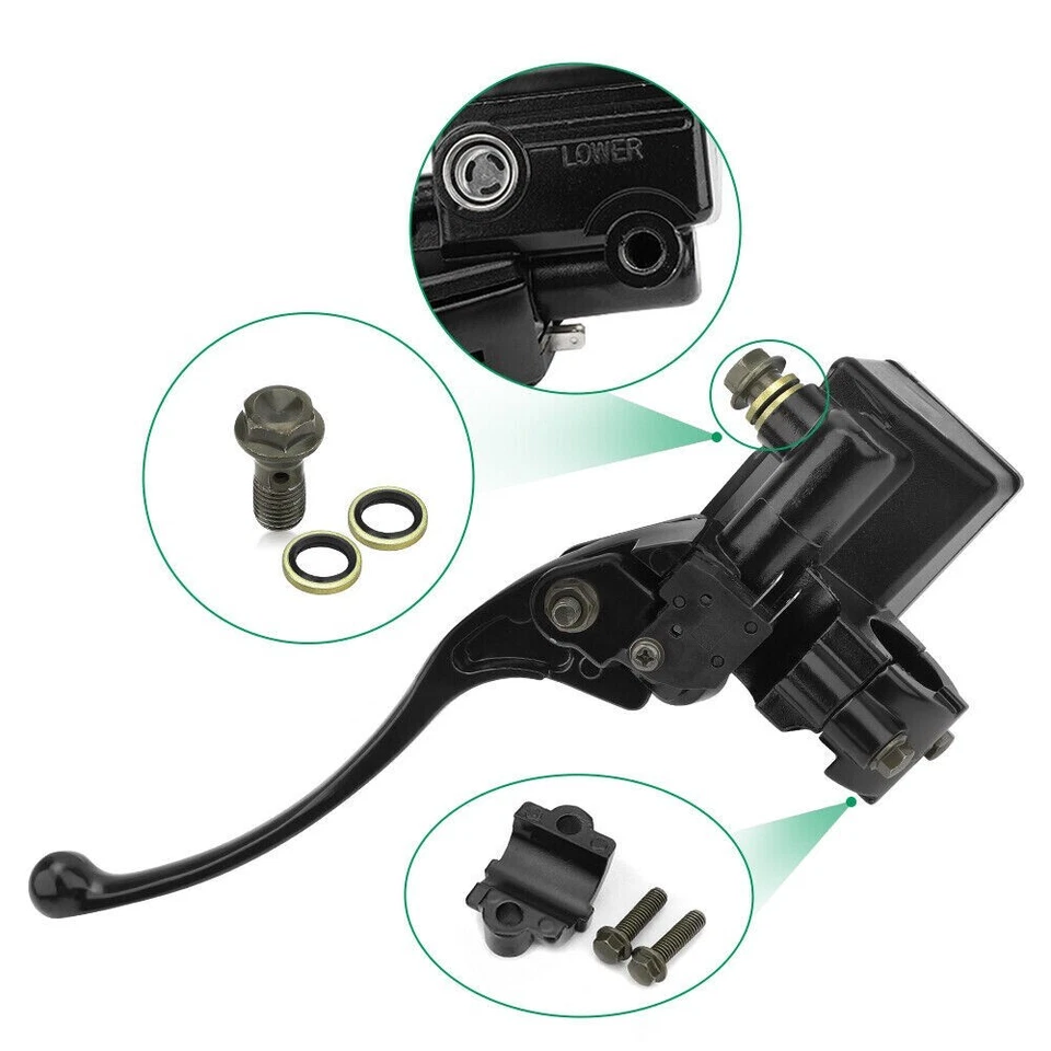 Brake Master Cylinder For Suzuki GS450E/GS550/650/700/750/850/1000/1100/GS1150 - Image 3 of 4