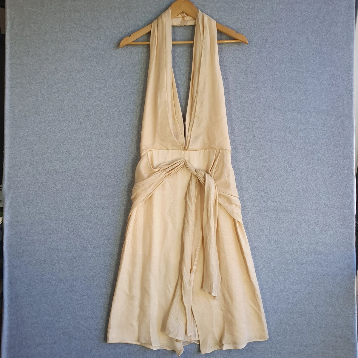 camilla and marc silk pink blush and gold lurex dress Camilla and Marc Claudia Sleeveless Dress Pink Size 6