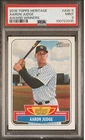 2018 Topps Heritage AARON JUDGE Award Winners # AW-5 NY Yankees PSA 9 ⚾️