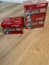 TDK Superior Normal Bias 120min Audio Cassette D120 