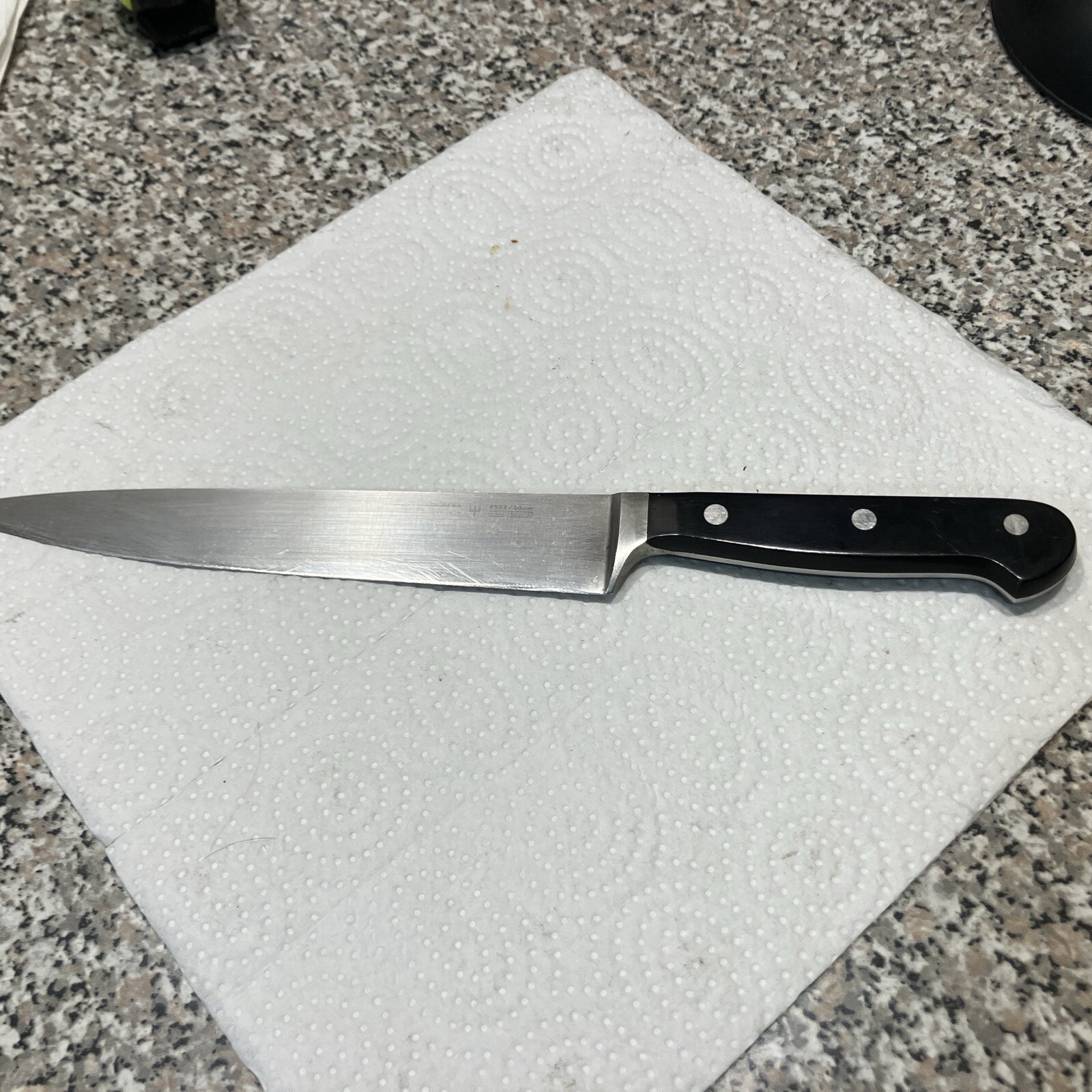 Wusthof Trident Solingen Germany INOX 4522 20cm Chef Knife