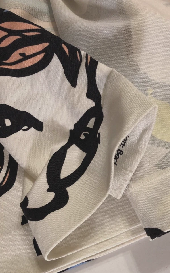 Panel cortina cortina personalizado IKEA Gulvi Faces Beckmans College Design 2010 74 x 28 Foto 4 de 4