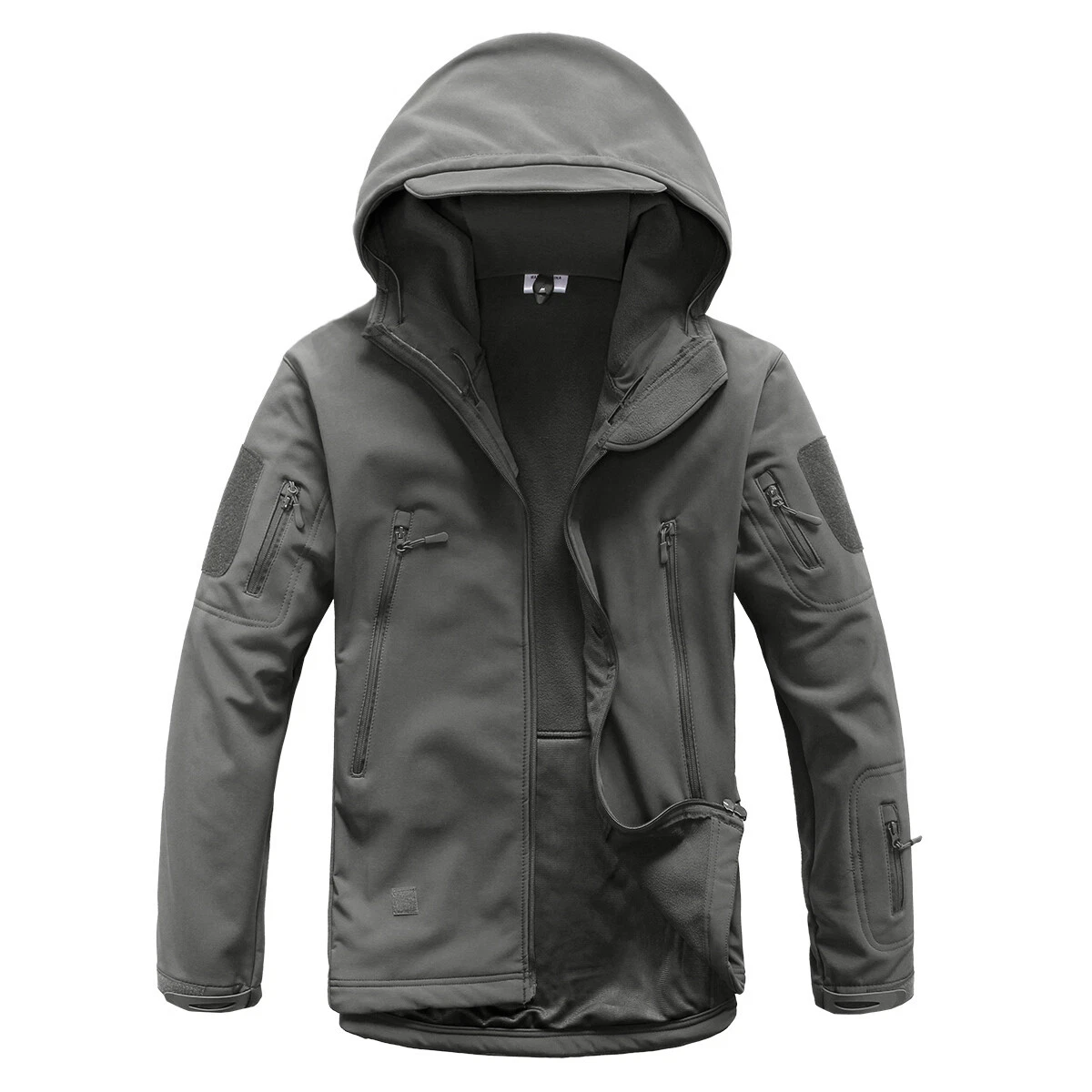 TACVASEN Waterproof Tactical Soft Shell Men Jacket Coat Army Windbreaker Outdoor - product detail image 13