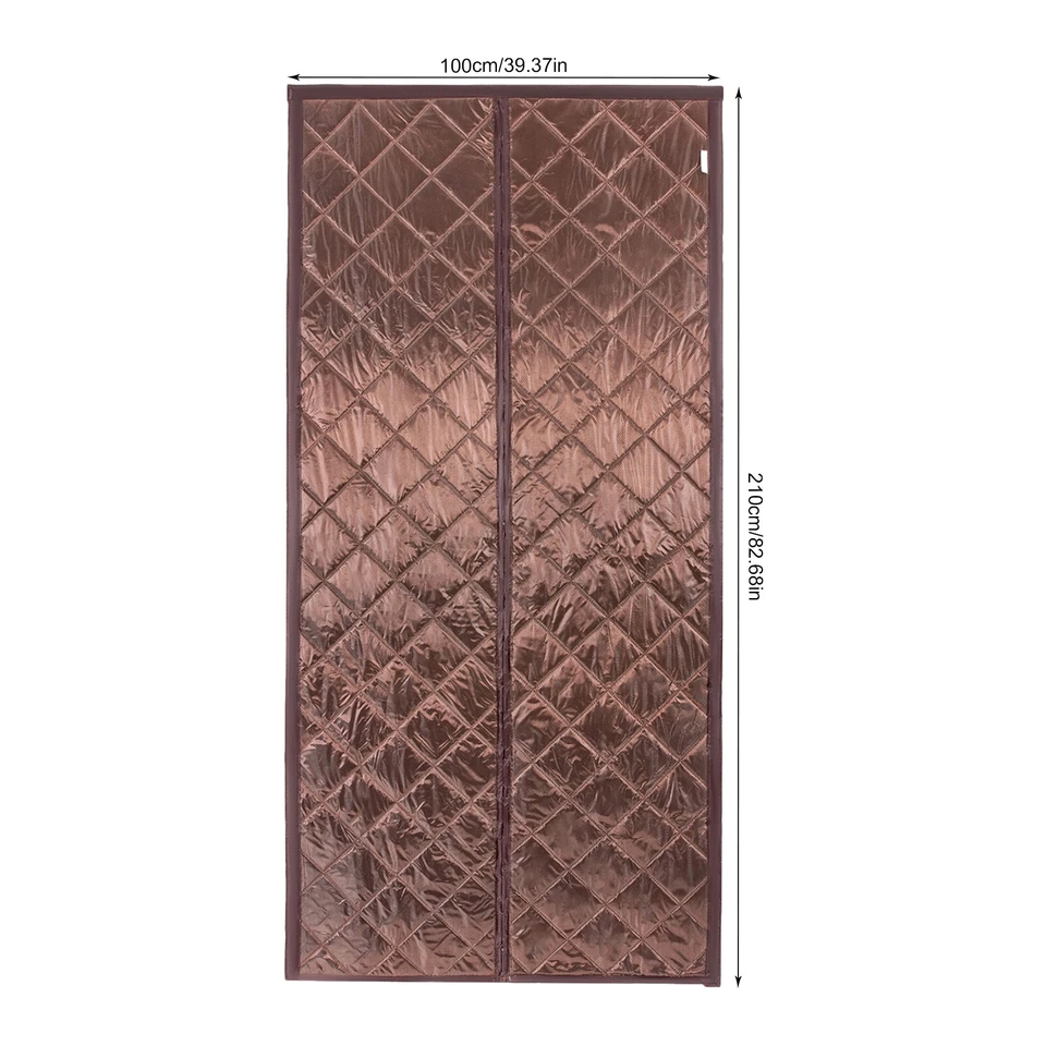 Cubiertas de puerta impermeables magnéticas con aislamiento térmico Foto 2 de 4