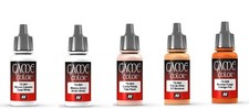 Vallejo Game Color Model Paints 17ml Full Range of Fantasy Acrylic washes & Inks