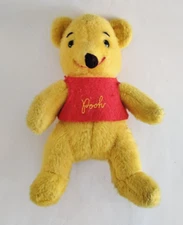Vintage - Winnie The Pooh Plush 10" - J. Swedlin Inc Disney 1960's Retro Toy