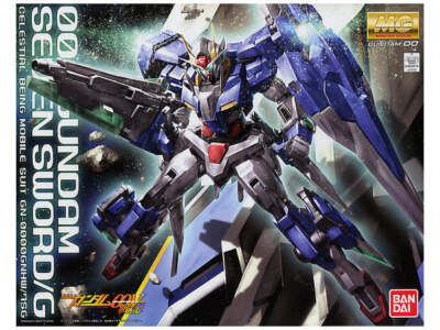 MG 1/100 GN-0000/7S 00 Gundam Seven Sword/G - Bandai Gundam Gunpla