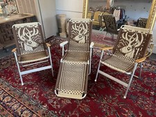 The Best Set Of Vintage Macram  Lawn Chairs Online   