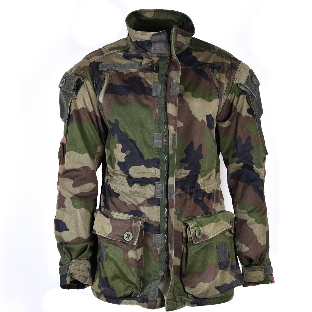 Original French army Smock jacket CCE camo military combat parka