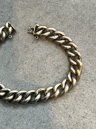 Panzer Armband Silber 800 Länge ca. 19 cm - Bild 3 von 5
