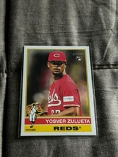 52527 2025 Topps Heritage RC Yosver Zulueta Cincinnati Reds