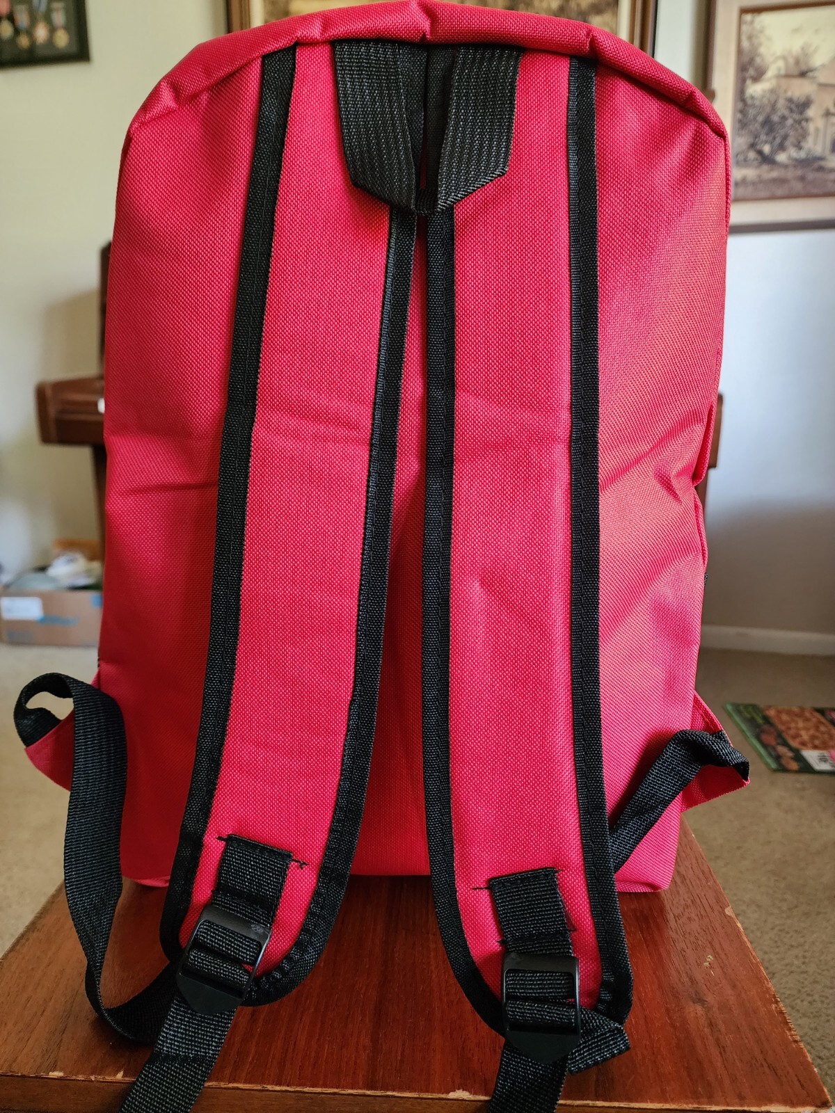Kawaii Red Hello Kitty Large Capacity Backpack, For Travel,  Laptop,  School 