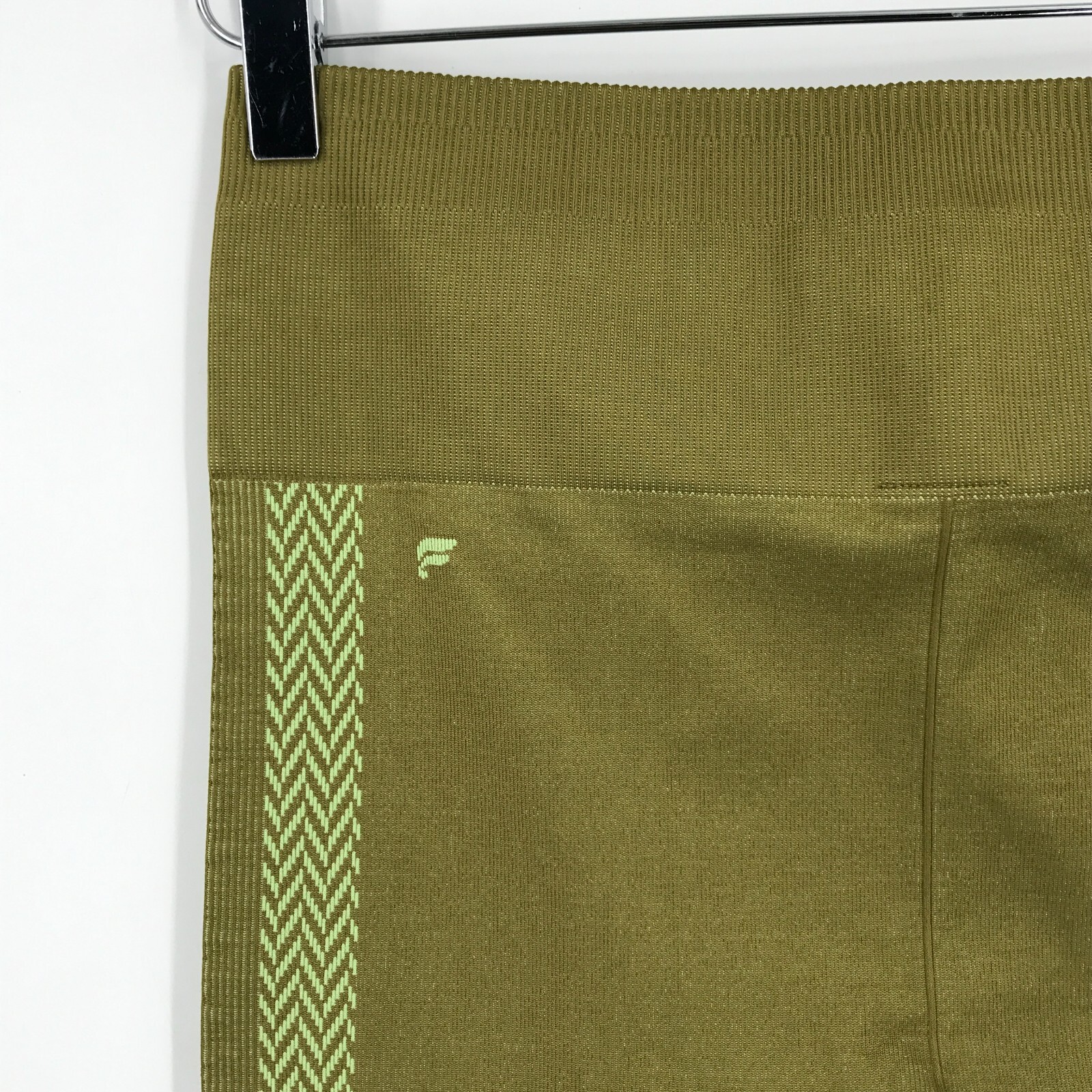 Fabletics Womens Pants Medium Green Leggings Comp… - image 15