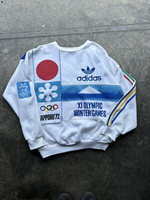 Vintage Adidas Olympic Winter Games Japan Sapporo '72 Vintage Adidas Olympic Winter Games Japan Sapporo '72