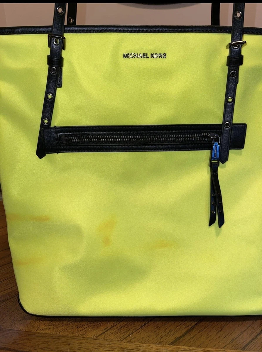 Neon yellow michael kors cheap purse