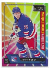 2016-17 opc platinum rainbow color wheel rookie Jimmy Vesey