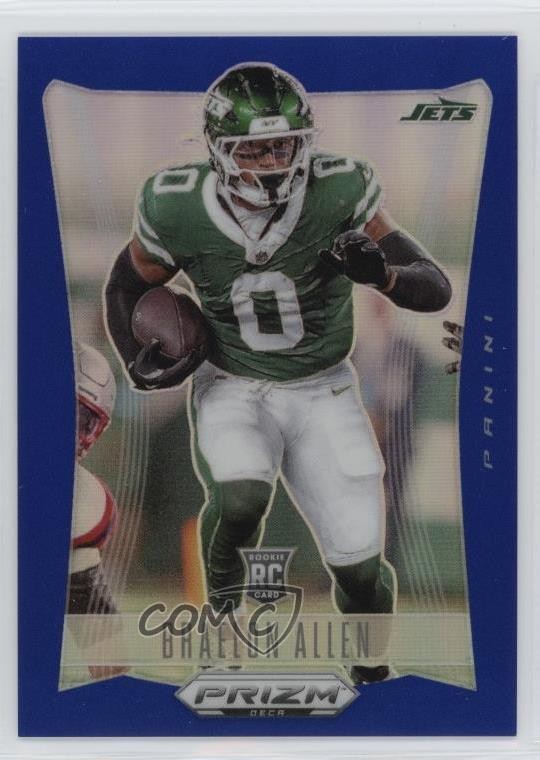 2024 Panini Prizm Deca Blue Prizm 15/149 Braelon Allen #233 Rookie RC 1k9t