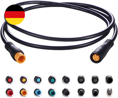 Verlängerungskabel 2Pin/3Pin/4Pin/5Pin/6Pin/8Pin/9Pin wasserdichter Verbindungss