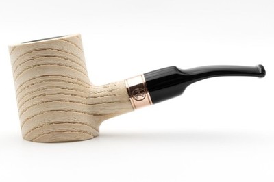 NEW! RATTRAY'S DISTILLERY G NATURAL CHERRYWOOD 128 ASH 9MM PIPE / w. INSERT