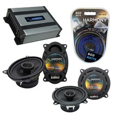 Porsche 911 1973-1997 Factory Speaker Upgrade Harmony R46 R5 Ha-a400.4 Amp Porsche 911 1973-1997 Factory Speaker Upgrade Harmony R46 R5 Ha-a400.4 Amp