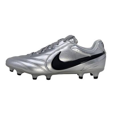 Nike Tiempo Ligera Pro FG Silver Soccer Cleats, Size 5 / 6.5W BNIB IO9607-960
