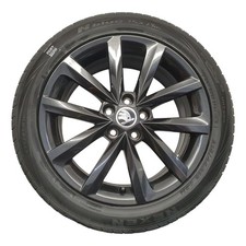 Skoda Fabia MK3 2020 Genuine 7jx16" Alloy Wheel Black Metallic 5JA601025AF