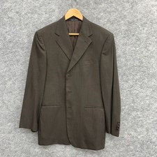 Faconnable Blazer Jacket Men's, 3 Button Wool Vented, Luxury Old Money, Italy