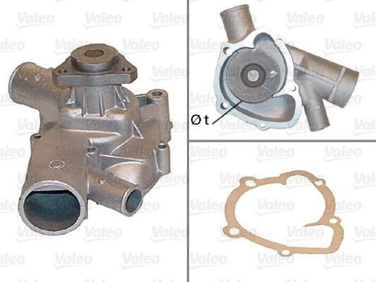 Bomba De Agua VALEO SIN TAPA Compatible Con AUDI 100 PORSCHE 924 VW LT | 506186 - Imagen 2 de 2