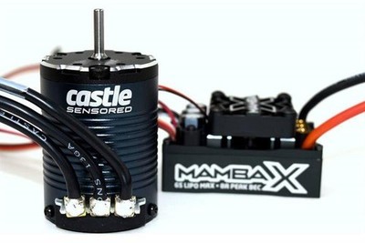 Castle Creations MAMBA X, 25.2V WP ESC AND 1406-2850KV SENSORED COMBO / CC-010-0