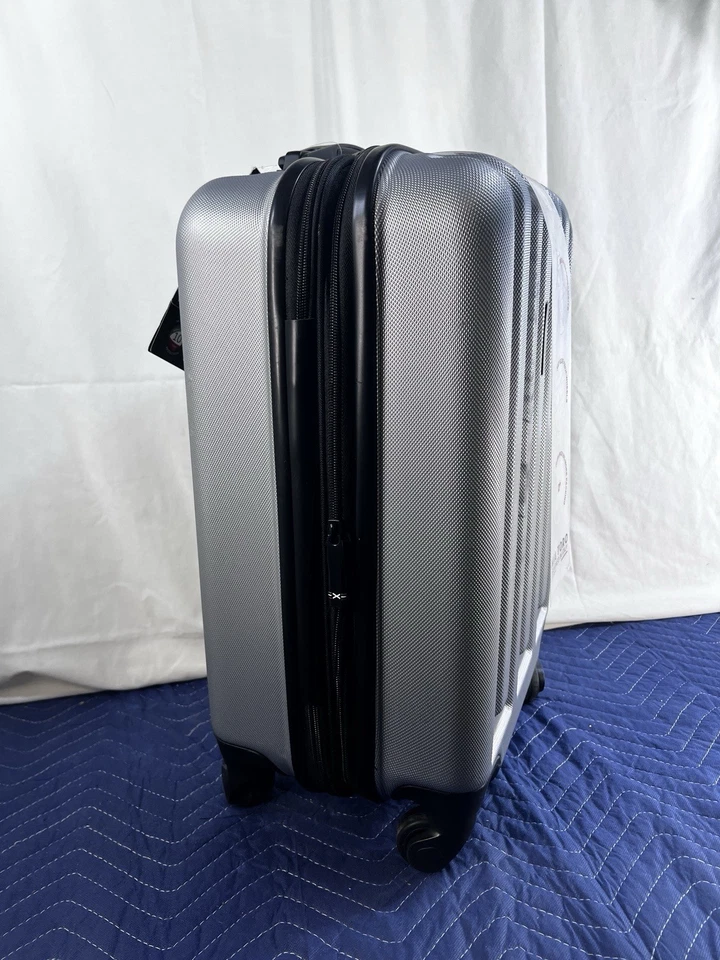 "Equipaje de mano ligero Mia Toro Italia rígido giratorio gris/plateado 20""" Foto 2 de 4