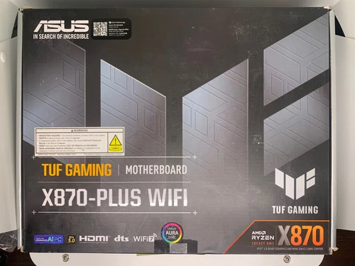 ASUS TUF Gaming X870-PLUS WiFi AMD AM5 X870 DDR5 ATX gaming Motherboard-FIXED