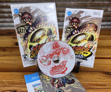 Mario Strikers Charged Wii Complete w/ 33 page instruction booklet MINT
