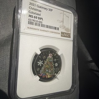 2021 Guernsey 50p coin NGC Graded