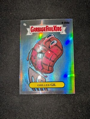 ART BY RORY 2024 Garbage Pail Kids Chrome Series 7 Grilled Gil # R-259a