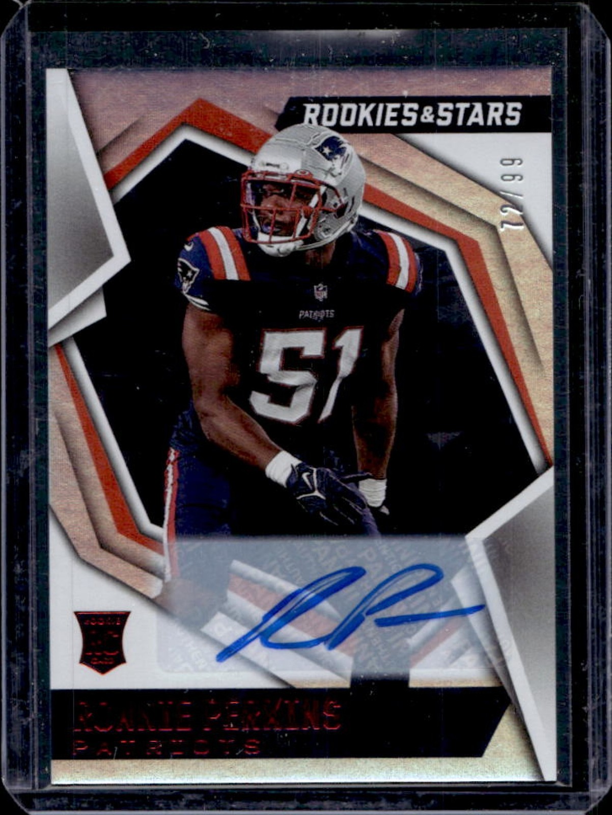 Ronnie Perkins Panini Rookies & Stars #199 Signature