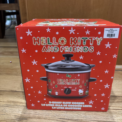 Hello Kitty Christmas Edition 2-quart Crackpot