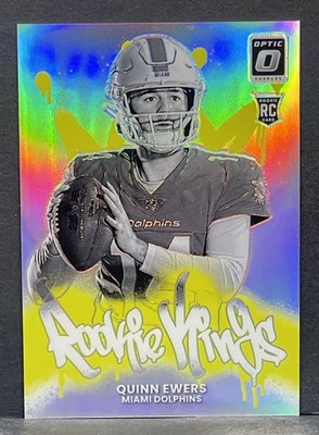 2025 Panini Donruss Optic - Rookie Kings Quinn Ewers #15 Dolphins RC Case Hit SP