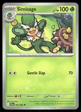 simisage pokemon card value Simisear Paradox Rift Single 021/182 – Favorite Hobby Colorless Giga Impact (110) During your next turn Simisage | Pokémon Cards and