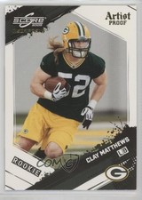2009 Score Inscriptions Rookie Artist Proof 7/32 Clay Matthews #324 h8k