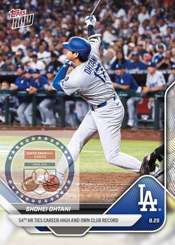 2025 Topps Now #769 Shohei Ohtani Dodgers