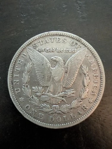 1890-CC Morgan Dollar Carson City - Strong VF/XF - Sharp CC Mint Mark