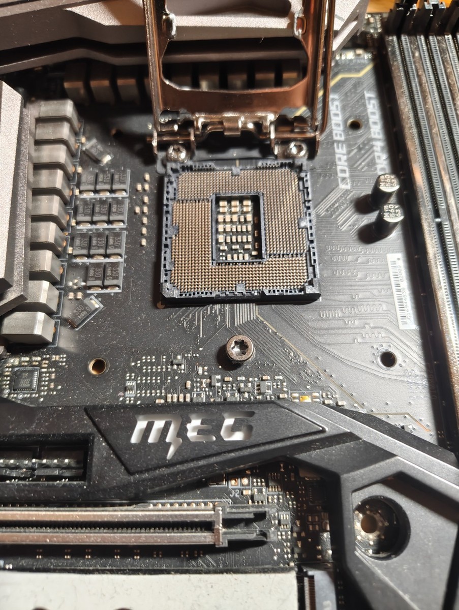 MSI MEG Z390 GODLIKE Motherboard Intel Z390 LGA 1151 DDR4 Top GPU