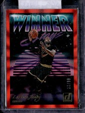 2018-19 Panini Donruss LeBron James Winner Stays #11 Red Holo Laser /99 Cavs