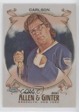 2021 Topps Allen & Ginter Chrome Jeff Carlson #256 0g4