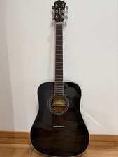 James Akustikgitarre Black Sunburst gebrauchter Zustand Fender Style?