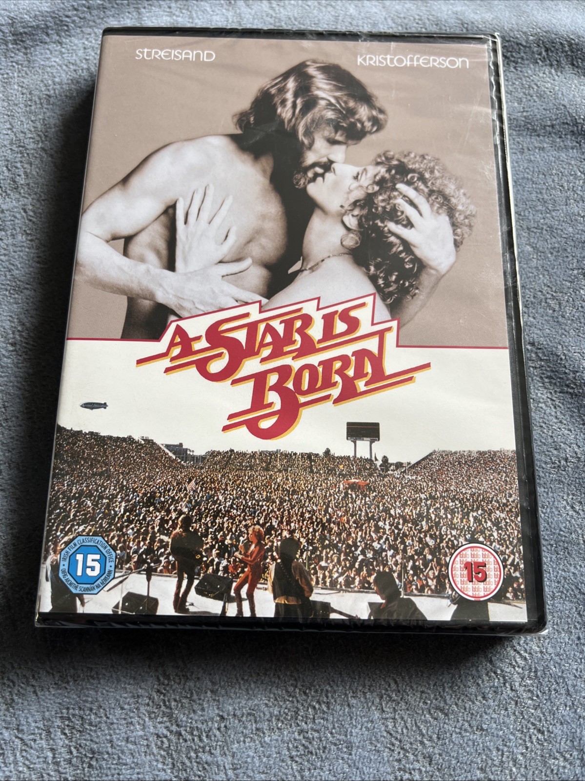 A STAR IS BORN GENUINE R2 DVD BARBRA STREISAND KRIS KRISTOFFERSON NEW/SEALED