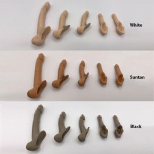 1/6 Scale 5pc Set Man Genital Organ Big JJ Penis For Phicen 12" Male Muscle Body