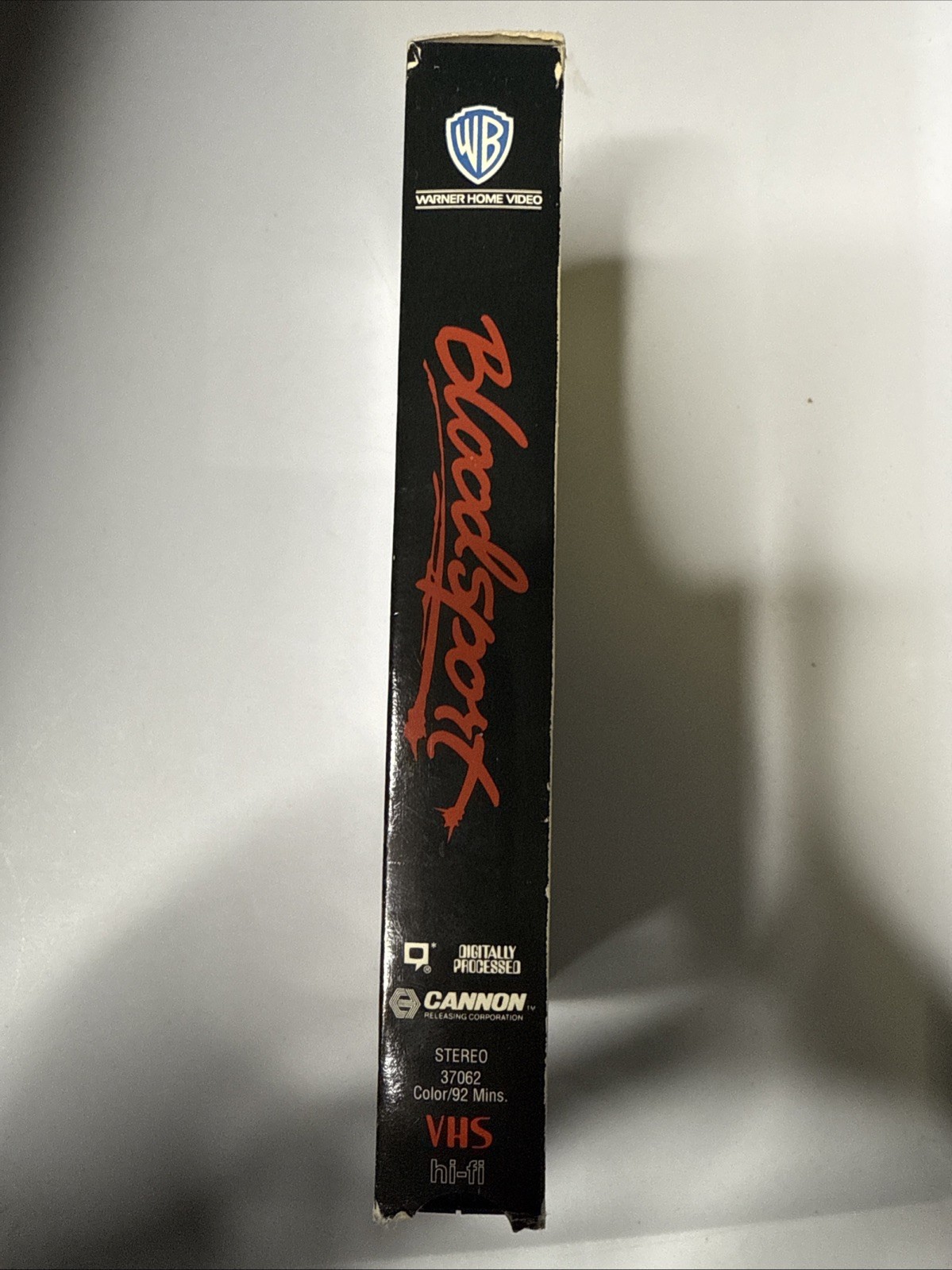 BLOODSPORT - VHS - Jean Claude Van Damme - Martial Arts - 1988